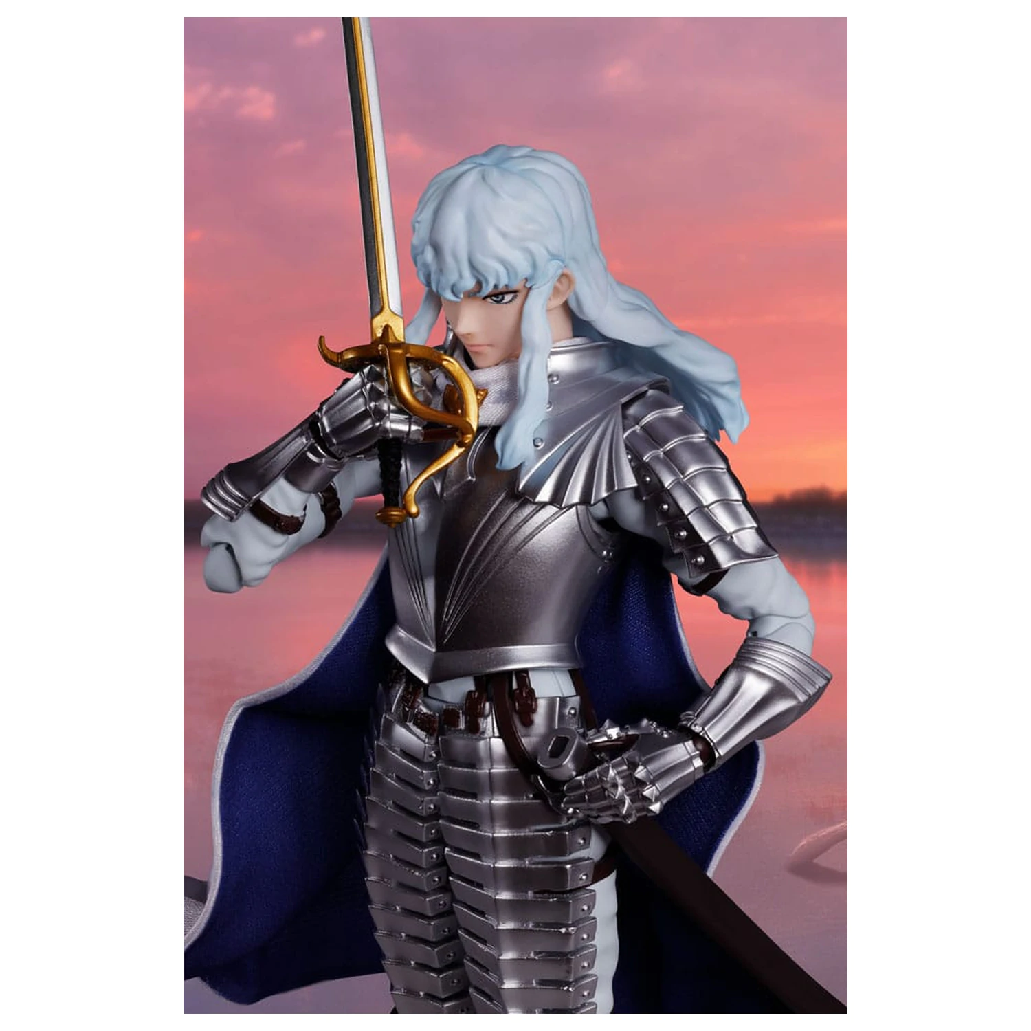 Berserk S.H.Figuarts Figurina de actiune Griffith The Band of the Hawk 16 cm poza produsului