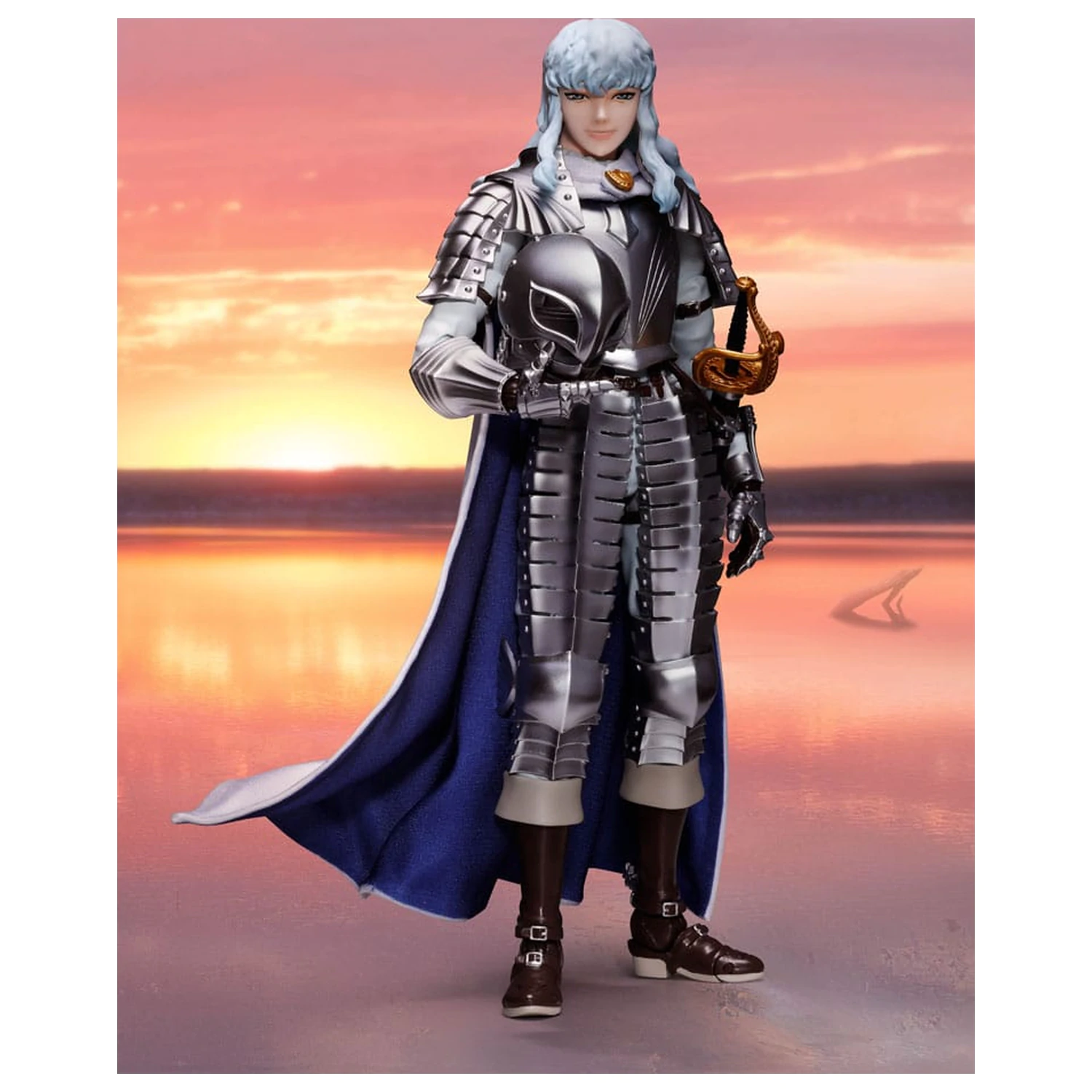Berserk S.H.Figuarts Figurina de actiune Griffith The Band of the Hawk 16 cm poza produsului
