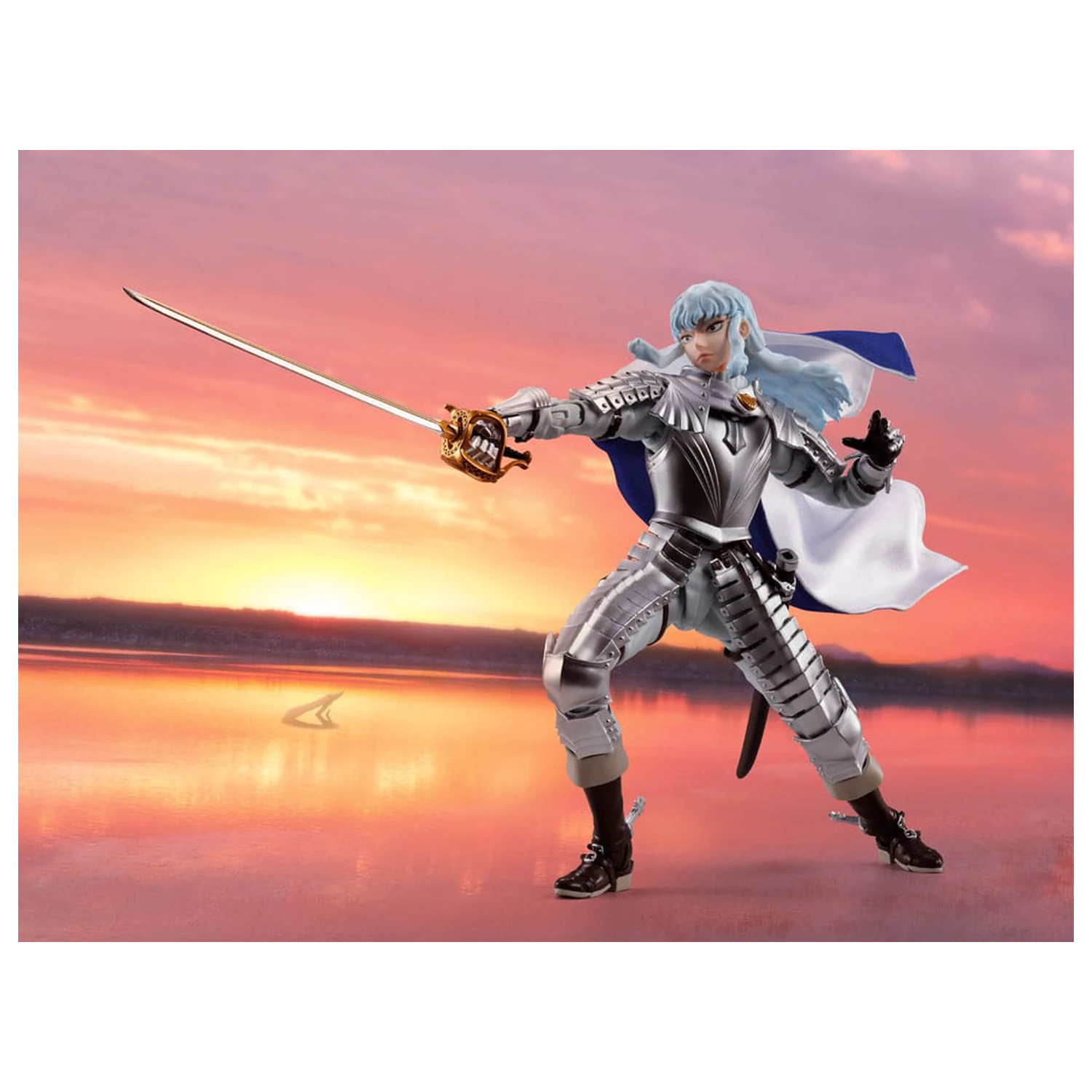 Berserk S.H.Figuarts Figurina de actiune Griffith The Band of the Hawk 16 cm poza produsului