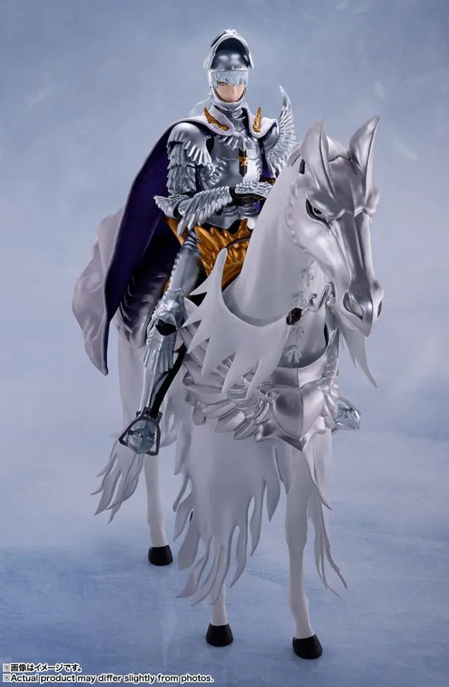 Berserk S.H. Figuarts Figura de acțiune Griffith (Hawk of Light) 15 cm poza produsului