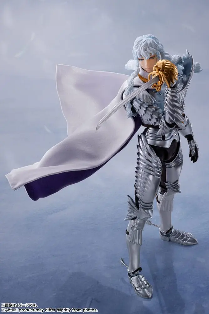 Berserk S.H. Figuarts Figura de acțiune Griffith (Hawk of Light) 15 cm poza produsului