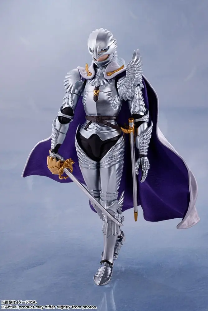 Berserk S.H. Figuarts Figura de acțiune Griffith (Hawk of Light) 15 cm poza produsului