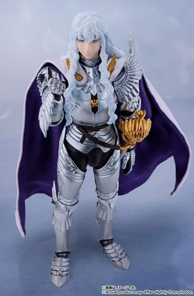 Berserk S.H. Figuarts Figura de acțiune Griffith (Hawk of Light) 15 cm poza produsului