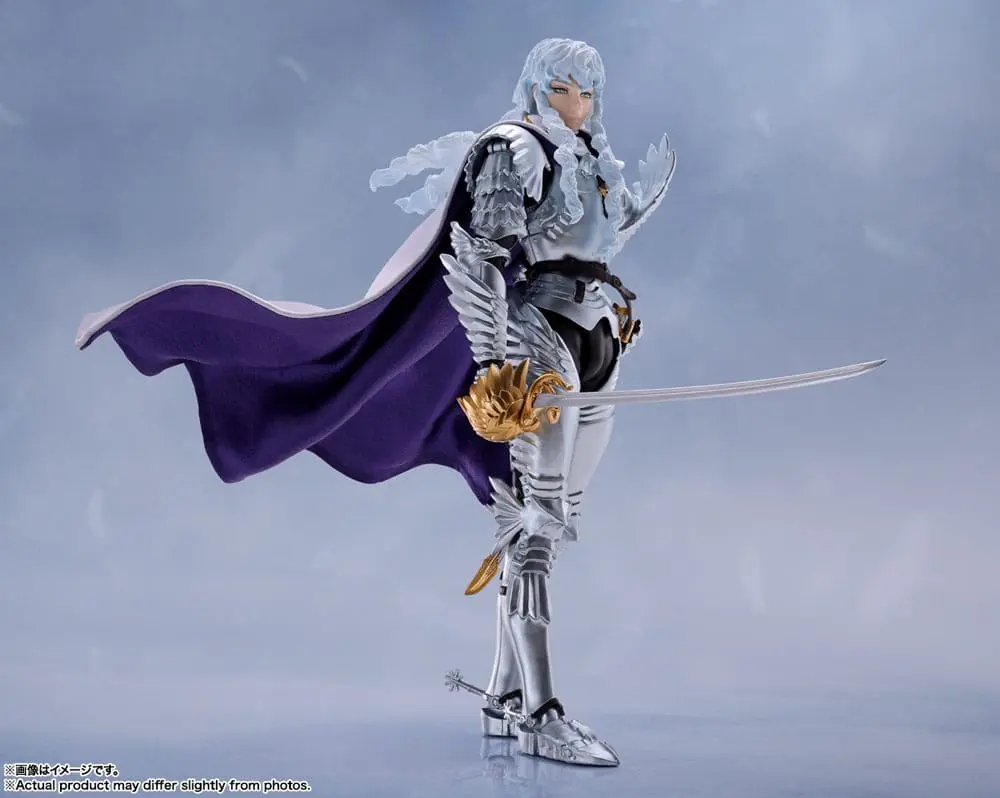 Berserk S.H. Figuarts Figura de acțiune Griffith (Hawk of Light) 15 cm poza produsului