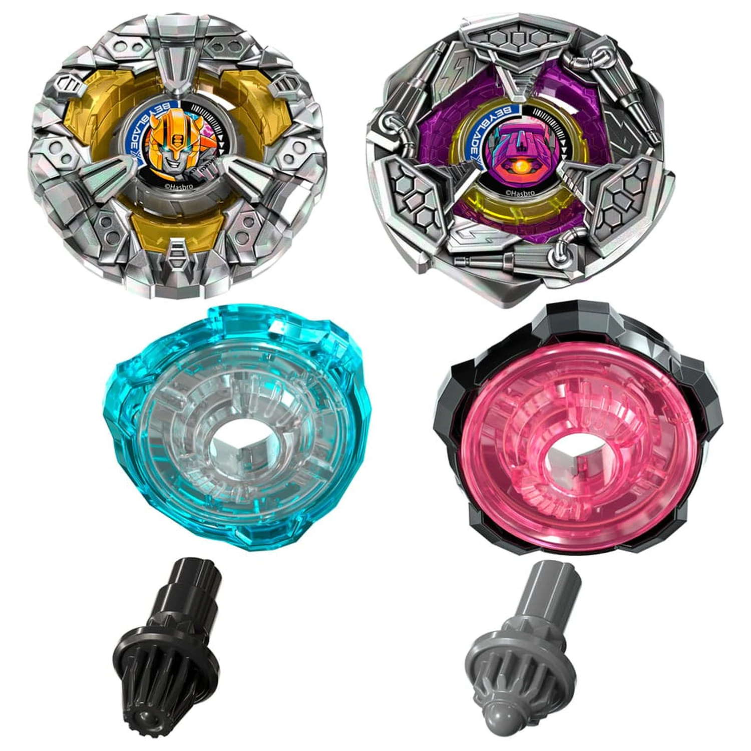 Beyblade X și Transformers Collab Bumblebee 3-60GP vs. Shockwave 5-80O poza produsului