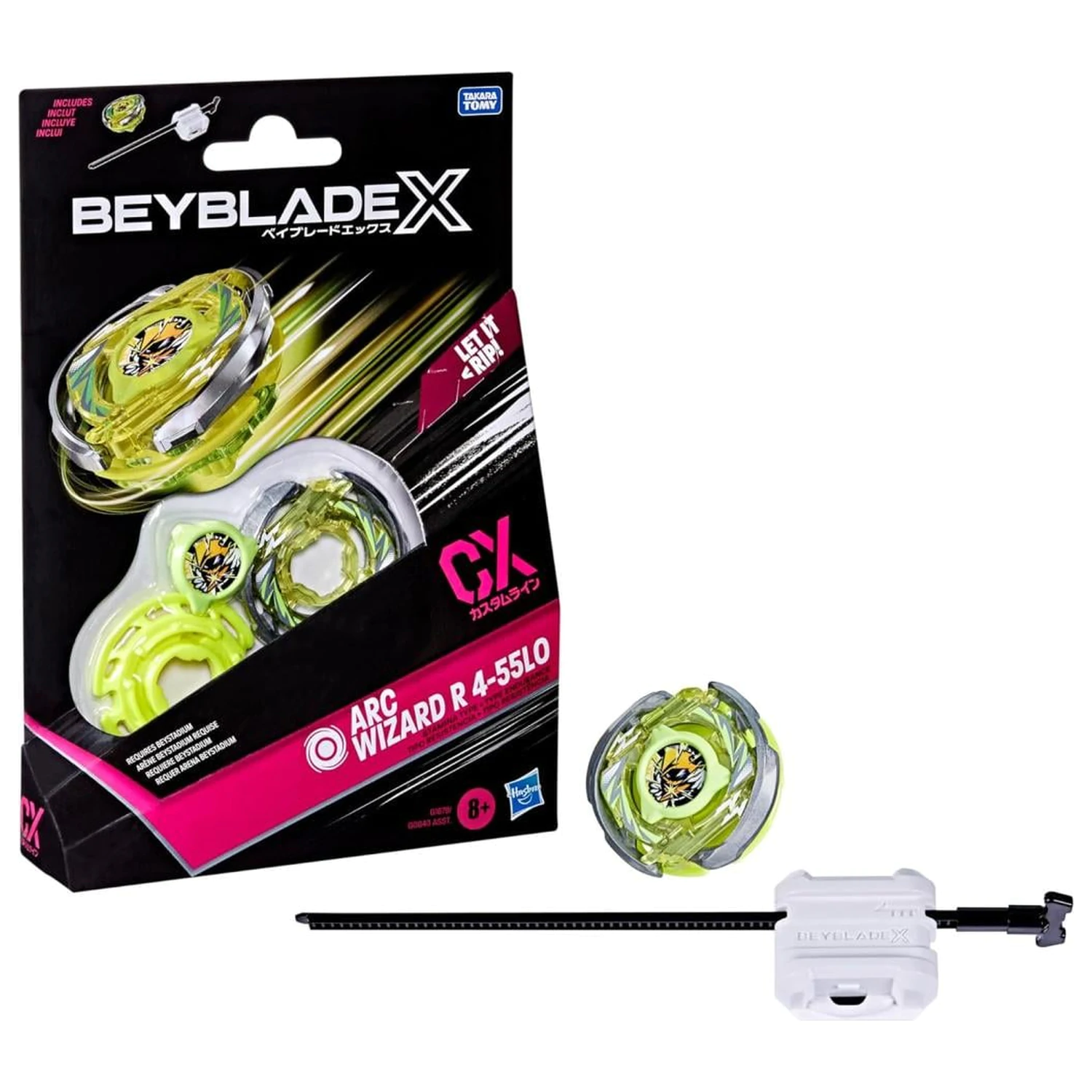 Beyblade X Arc Wizard R 4-55 LO CX Pachet de Starter poza produsului