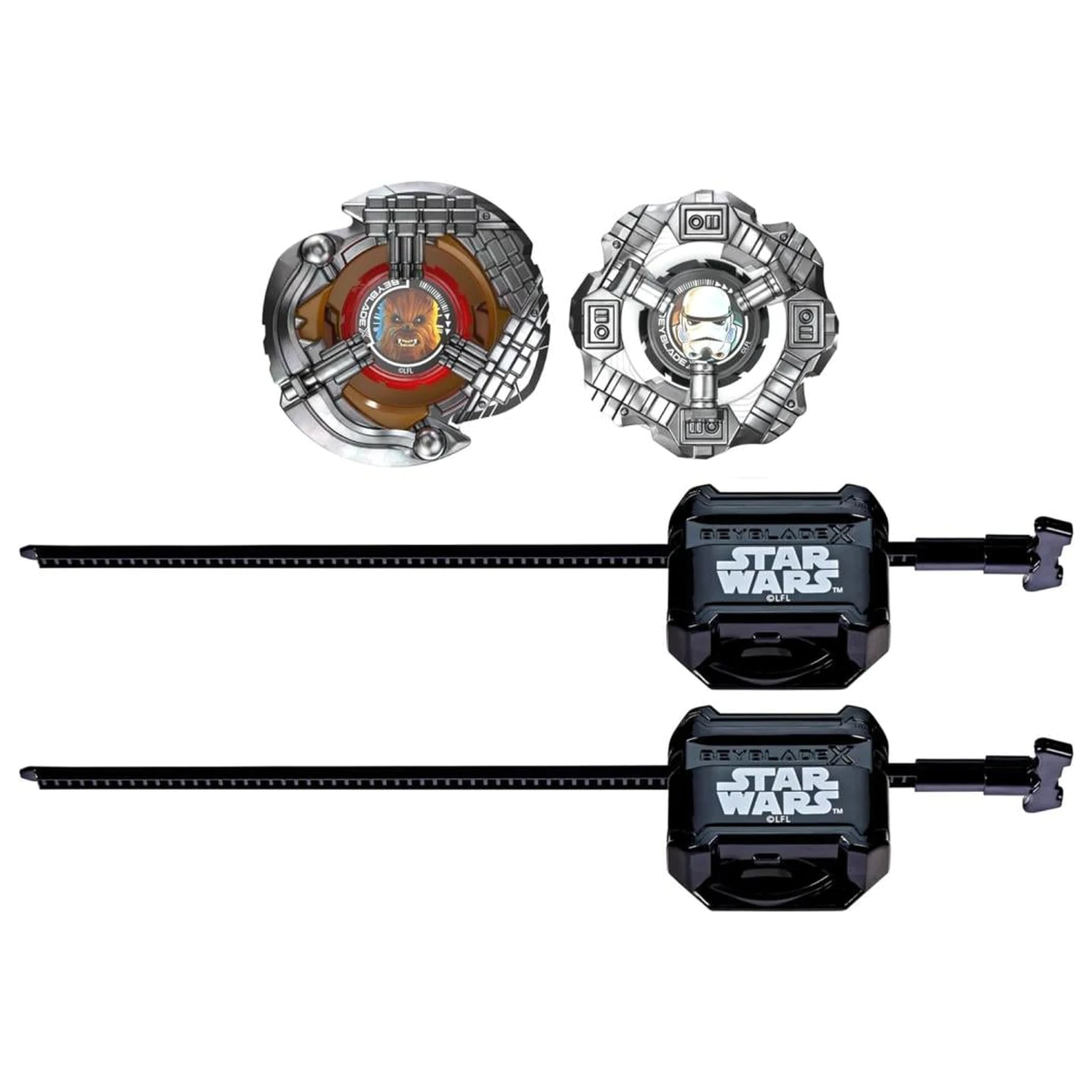 Beyblade X Chewbacca 4-80LF & Stormtrooper 5-70B poza produsului