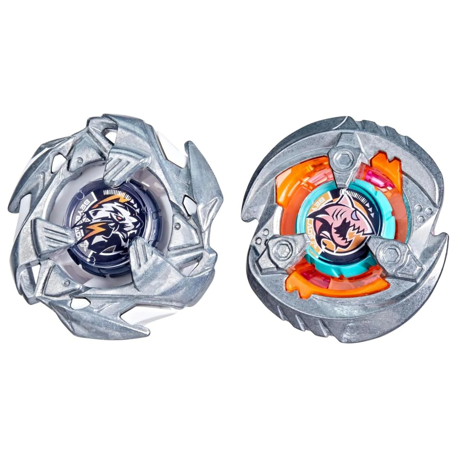 Beyblade X Gill Shark 4-70O si Pearl Tiger 3-60U Pachet dublu poza produsului
