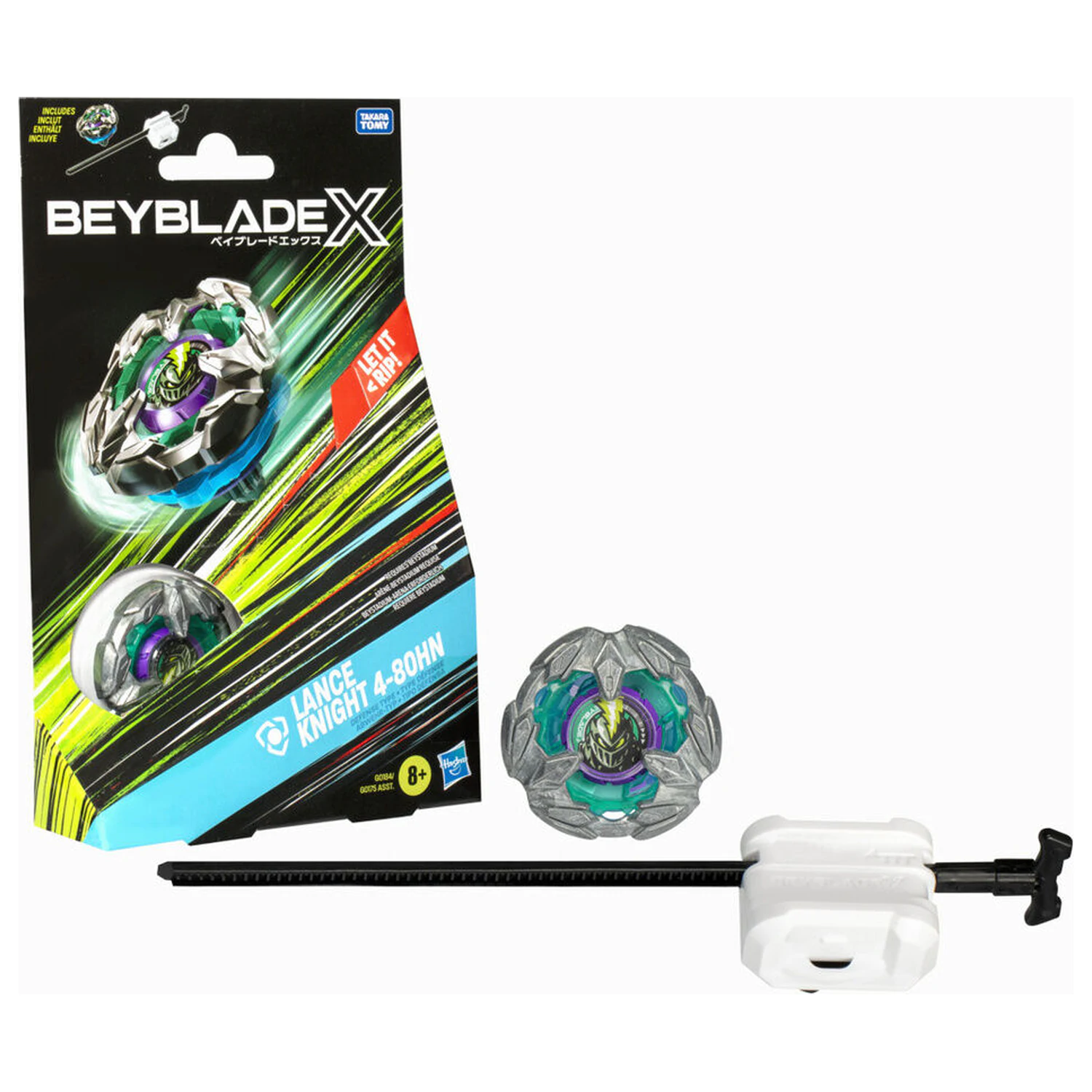 Beyblade X Lance Knight 4-80HN kit joc poza produsului