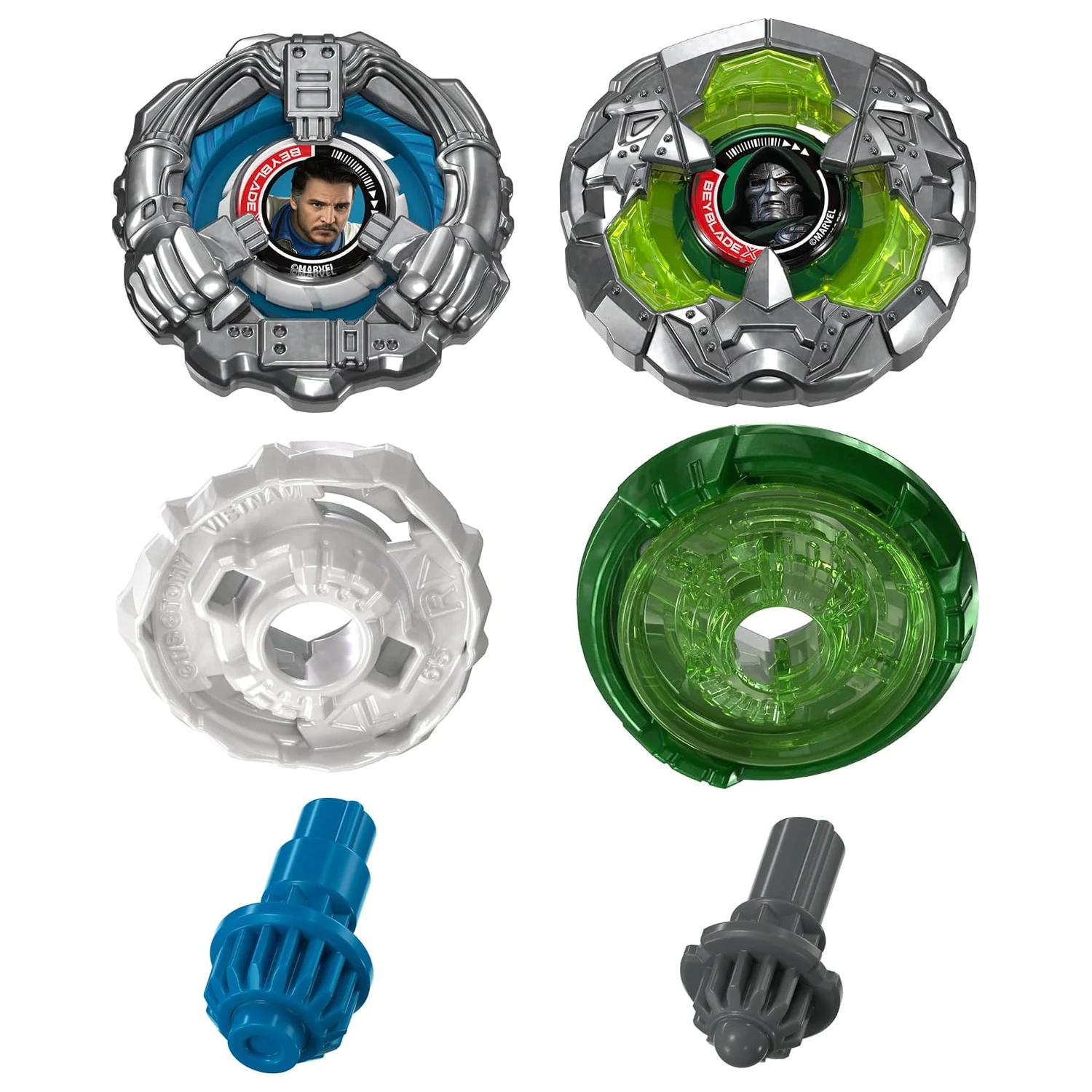 BEYBLADE X Mister Fantastic 9-65A si Doctor Doom 0-80LO poza produsului