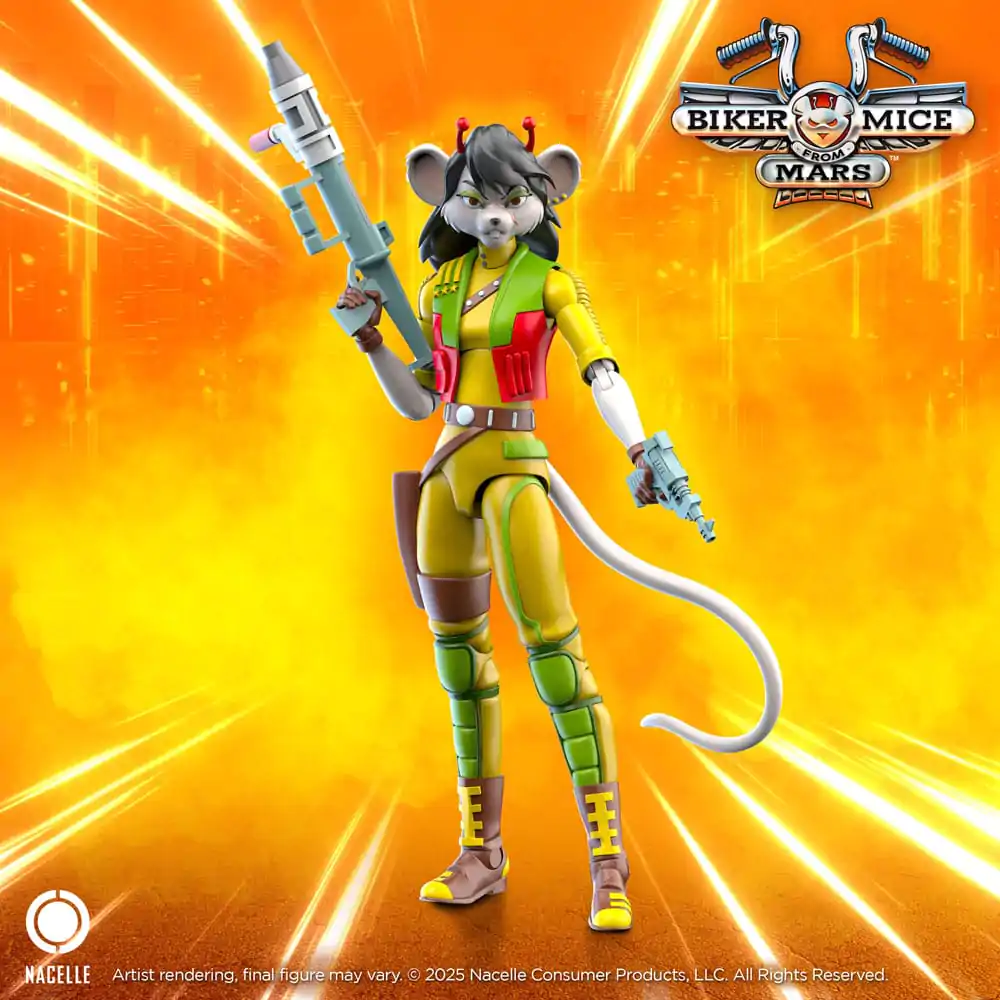 Biker Mice From Mars Figurina de acțiune Carbine 23 cm poza produsului