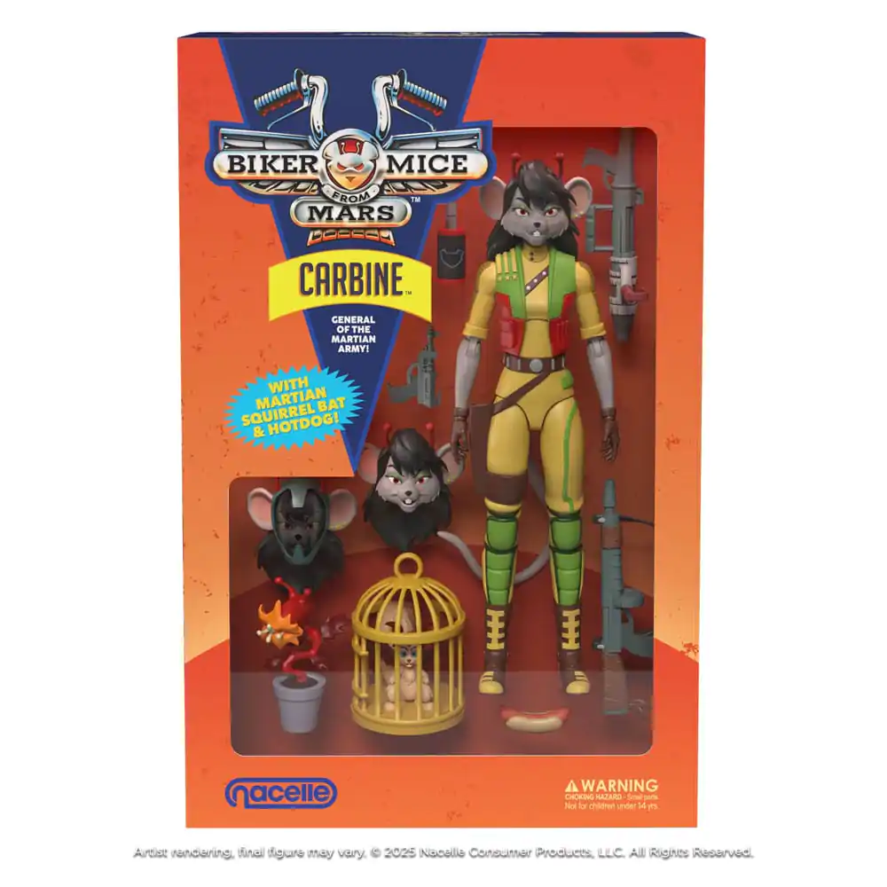 Biker Mice From Mars Figurina de acțiune Carbine 23 cm poza produsului