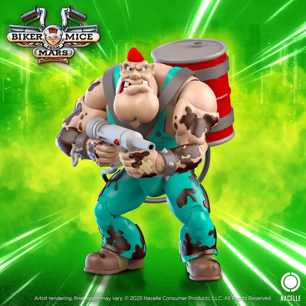 Biker Mice From Mars Greasepit figurină de acțiune 18 cm poza produsului