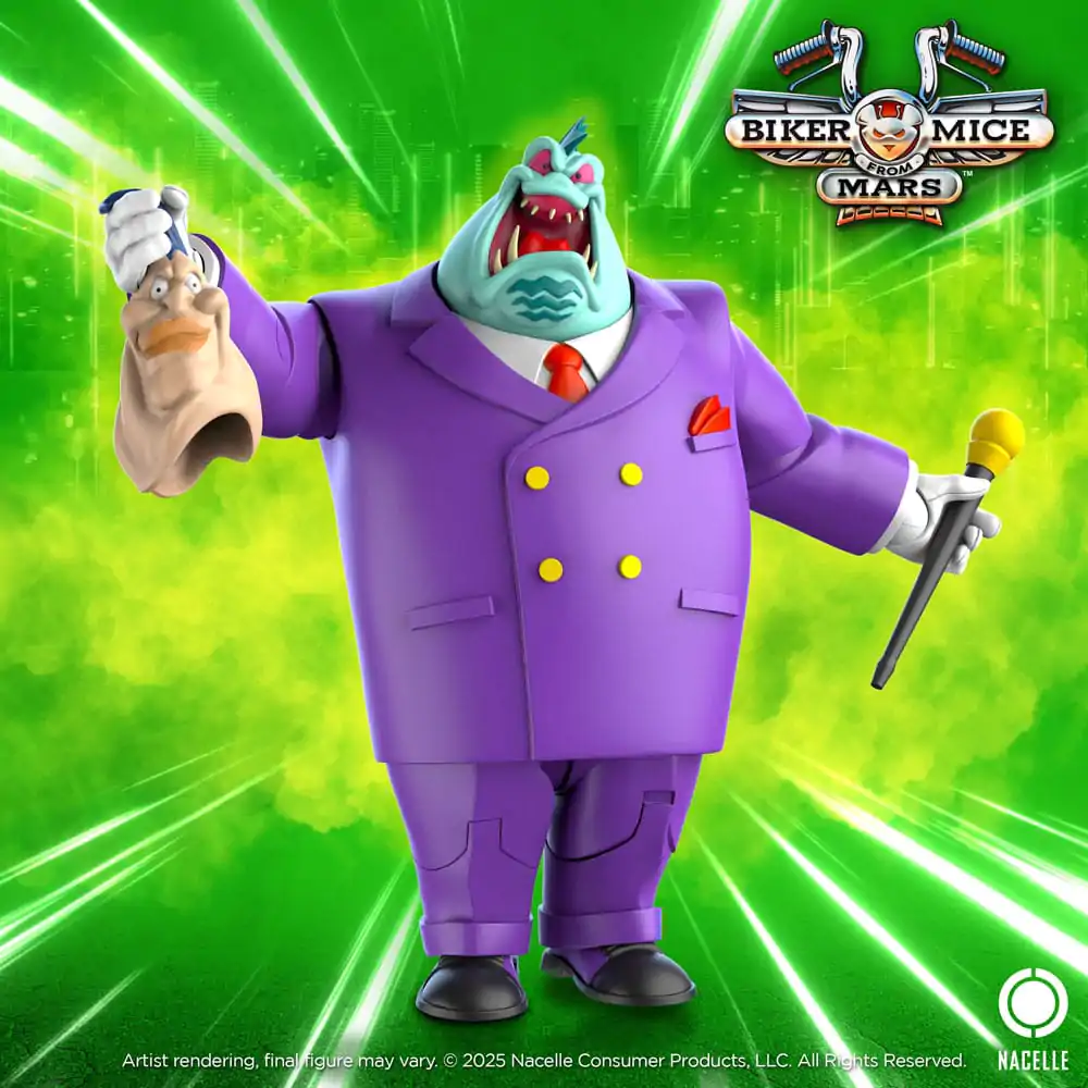 Biker Mice From Mars Figurina de acțiune Limburger 23 cm poza produsului