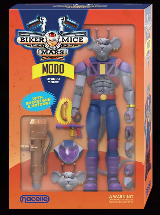 Biker Mice From Mars Figurina de acțiune Modo 20 cm poza produsului