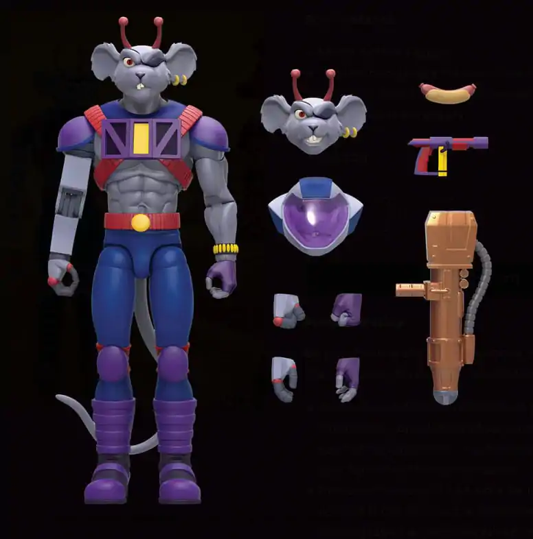 Biker Mice From Mars Figurina de acțiune Modo 20 cm poza produsului