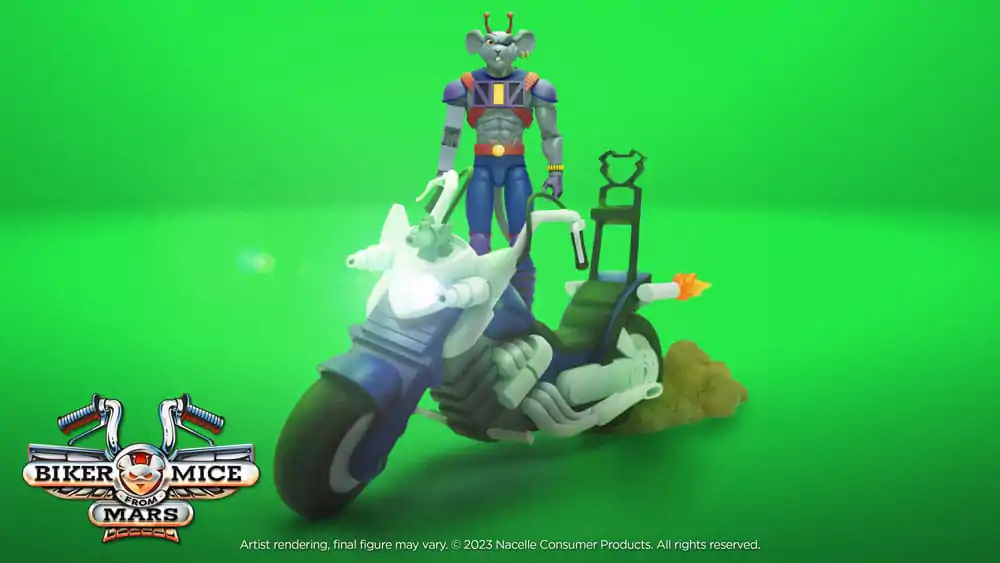Biker Mice From Mars Vehicul Mondo Chopper 25 cm poza produsului