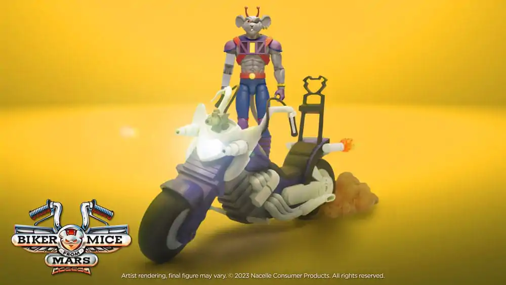 Biker Mice From Mars Vehicul Mondo Chopper 25 cm poza produsului