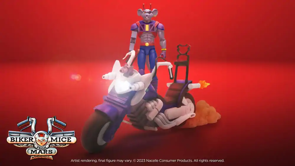 Biker Mice From Mars Vehicul Mondo Chopper 25 cm poza produsului