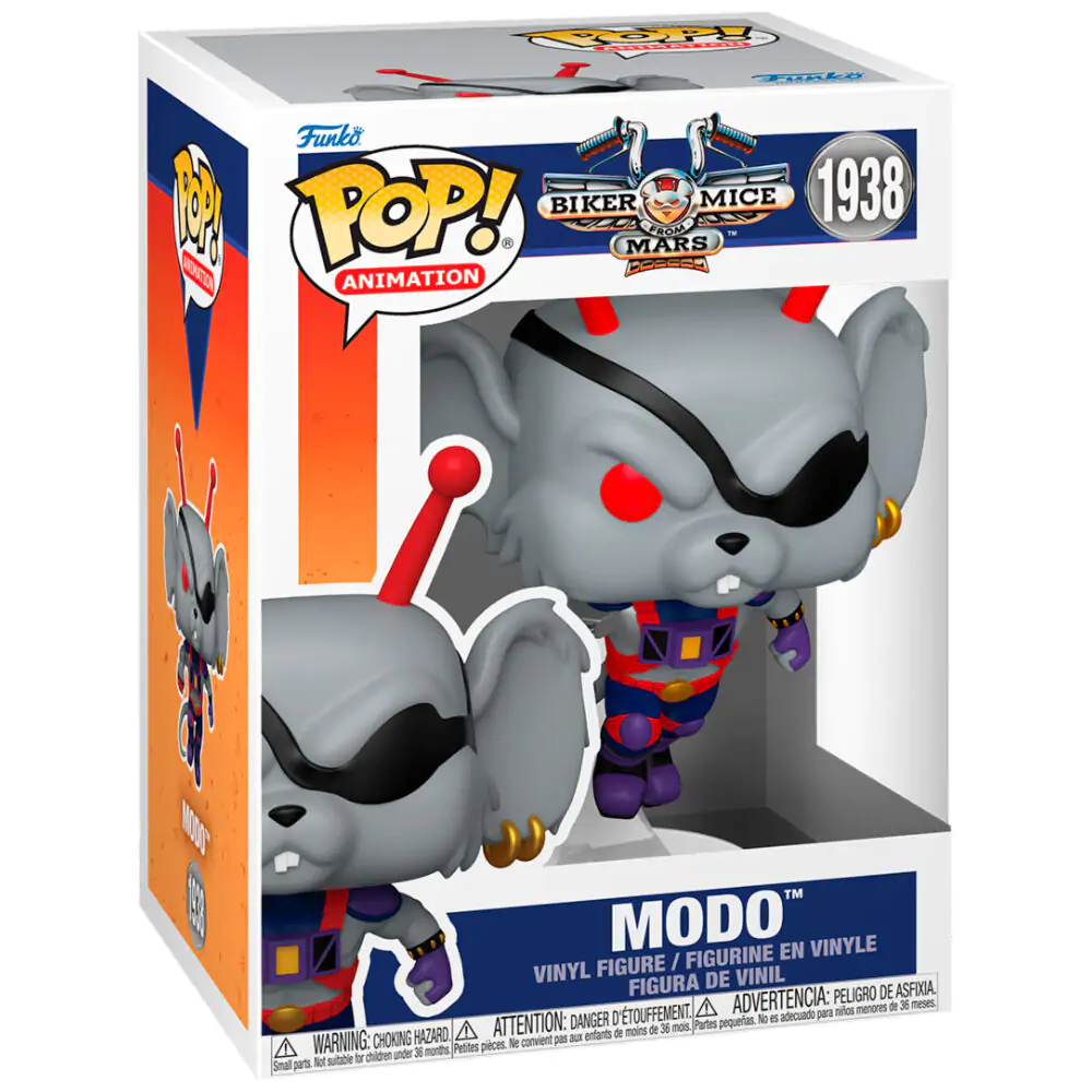 Biker Mice From Mars Pop! Animation Figurina vinil Modo 9 cm poza produsului