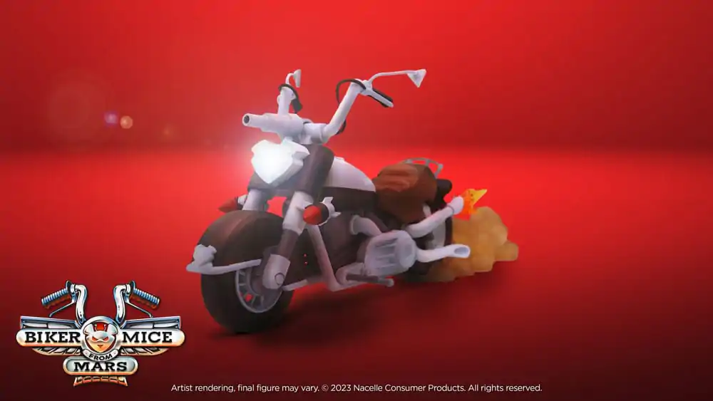 Biker Mice From Mars Vehicle Motocicleta Monstru Marțian a lui Throttle 23 cm poza produsului