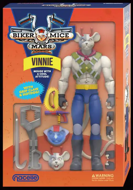 Biker Mice From Mars Figurina de acțiune Vinnie 17 cm poza produsului