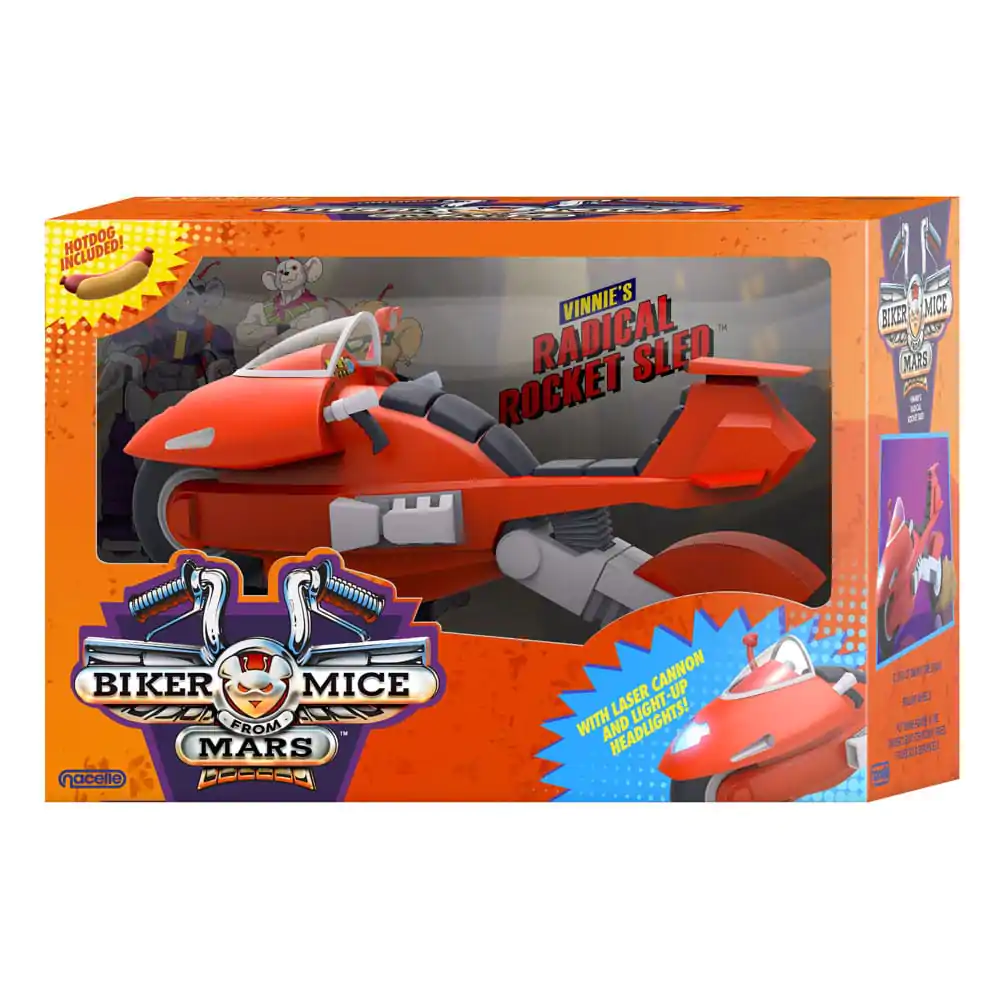 Biker Mice From Mars Vehicle Sania Rachetă Radicală a lui Vinnie 25 cm poza produsului