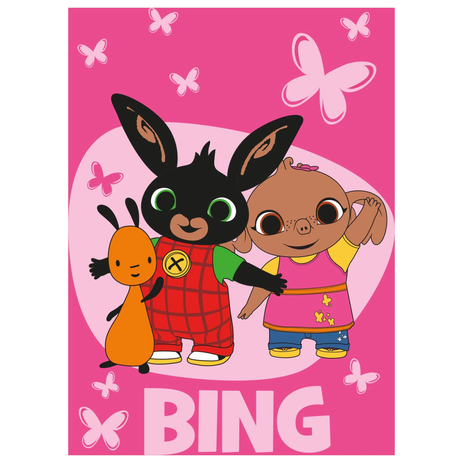 Bing Butterflies Pătură din fleece poza produsului