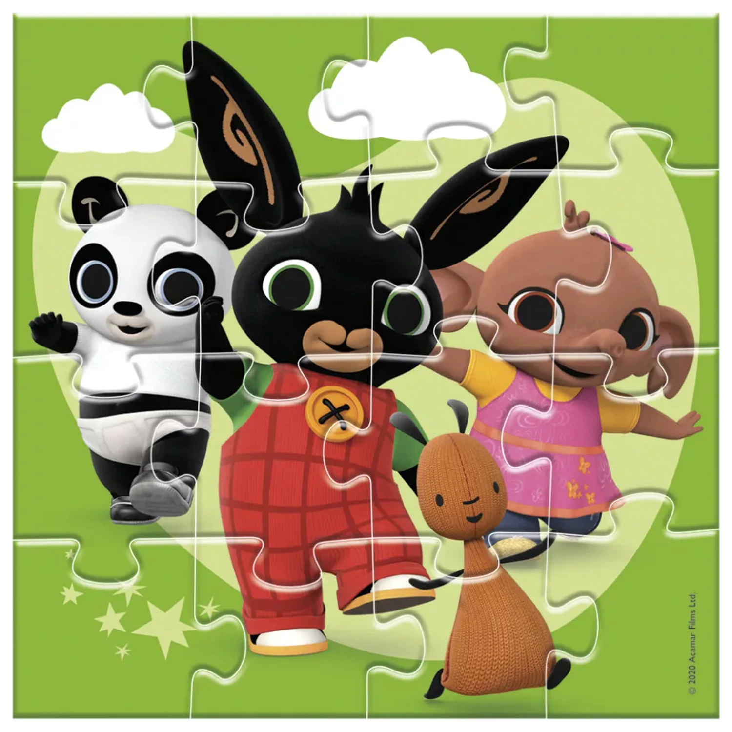 Bing Fun 4-in-1 Puzzle 4 in 1 Puzzle poza produsului