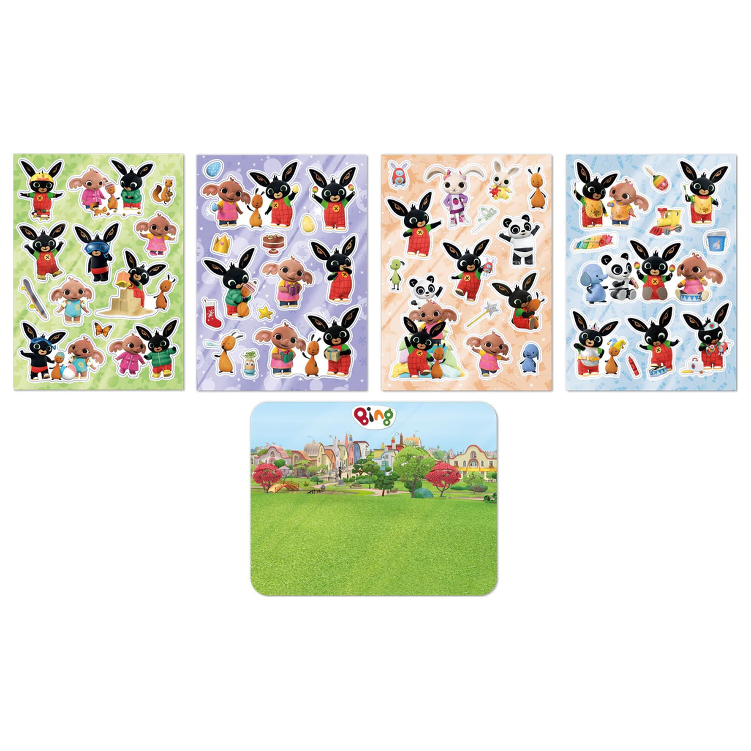 Set de decaluri pentru geamuri Bing Fun poza produsului