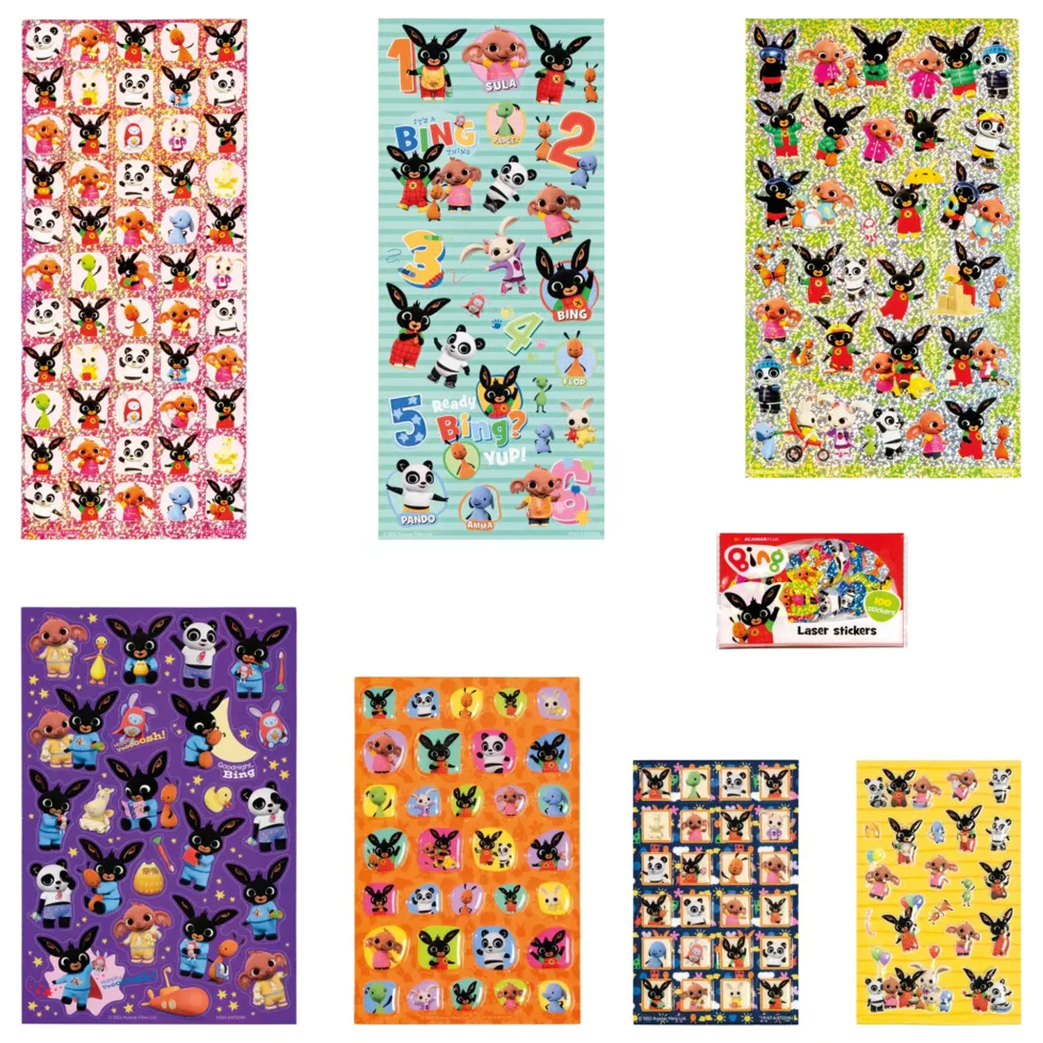 Bing Fun Set de autocolante Super poza produsului