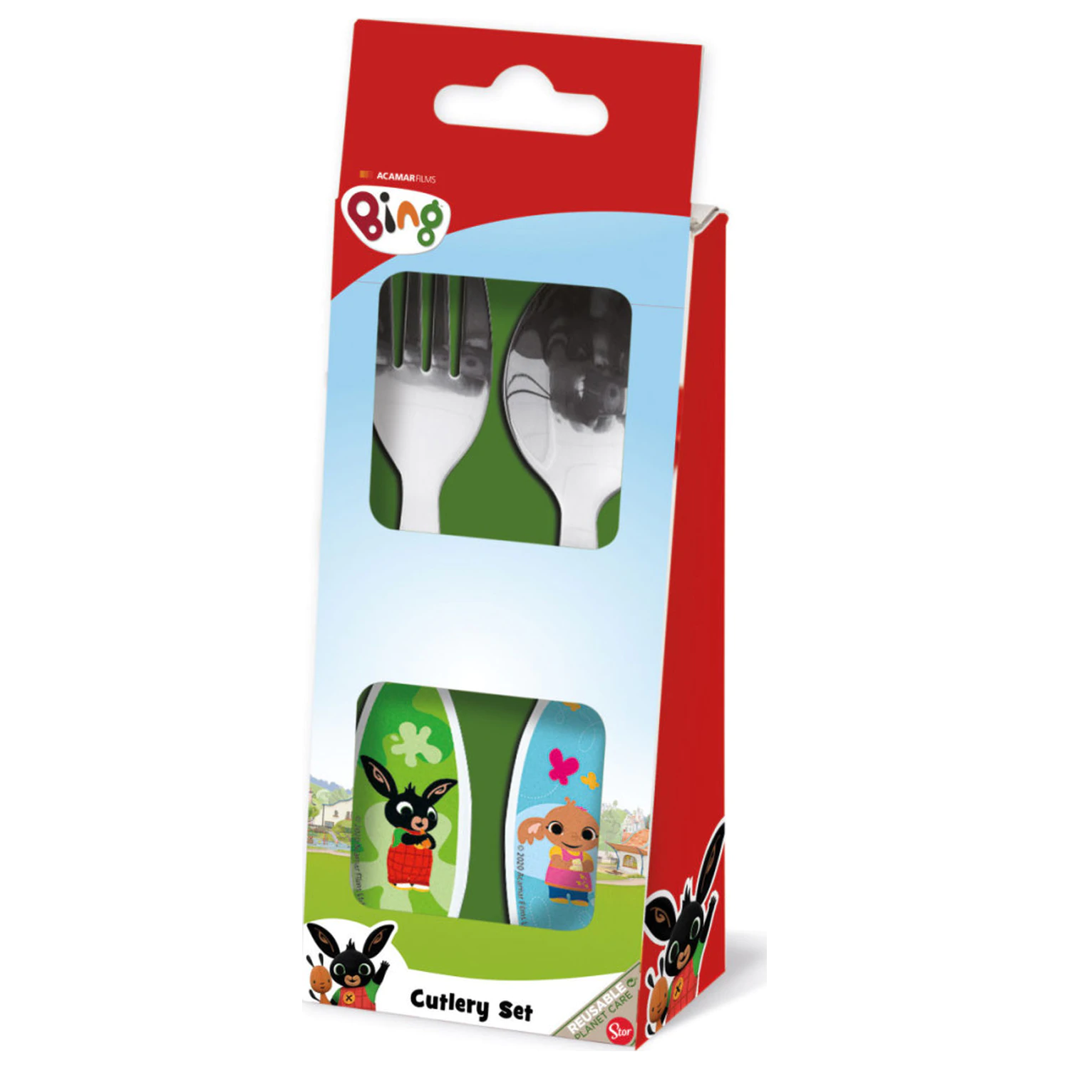 Bing Waving Metal Set tacamuri - 2 piese poza produsului