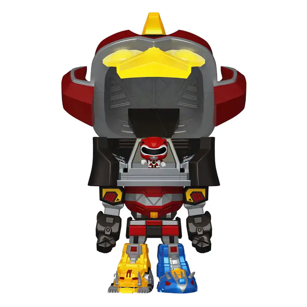 Figurină Bitty Bots Mighty Morphin Power Rangers Megazord cu Red Ranger poza produsului