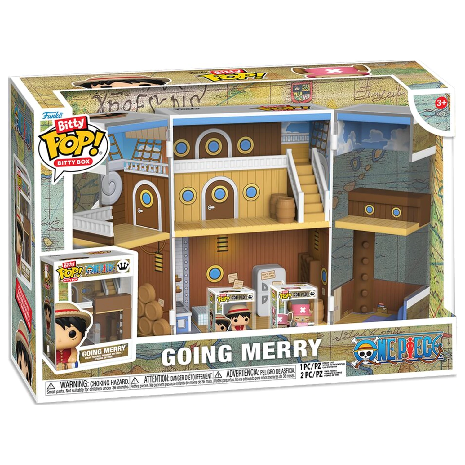 Bitty Boxes figurina One Piece Going Merry poza produsului