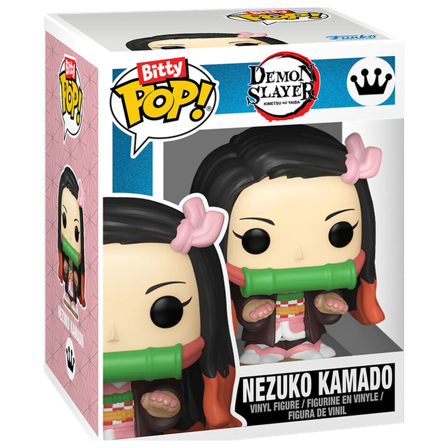 Bitty Funko POP! pachet 2 Demon Slayer Tanjiro & Nezuko poza produsului