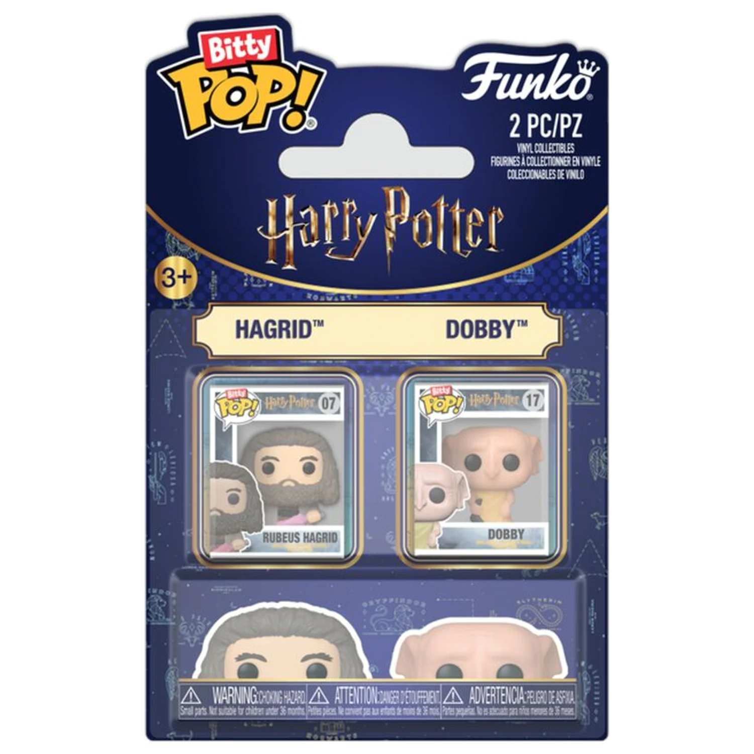 Pachet Bitty Funko POP cu 2 figurine Harry Potter Hagrid & Dobby poza produsului