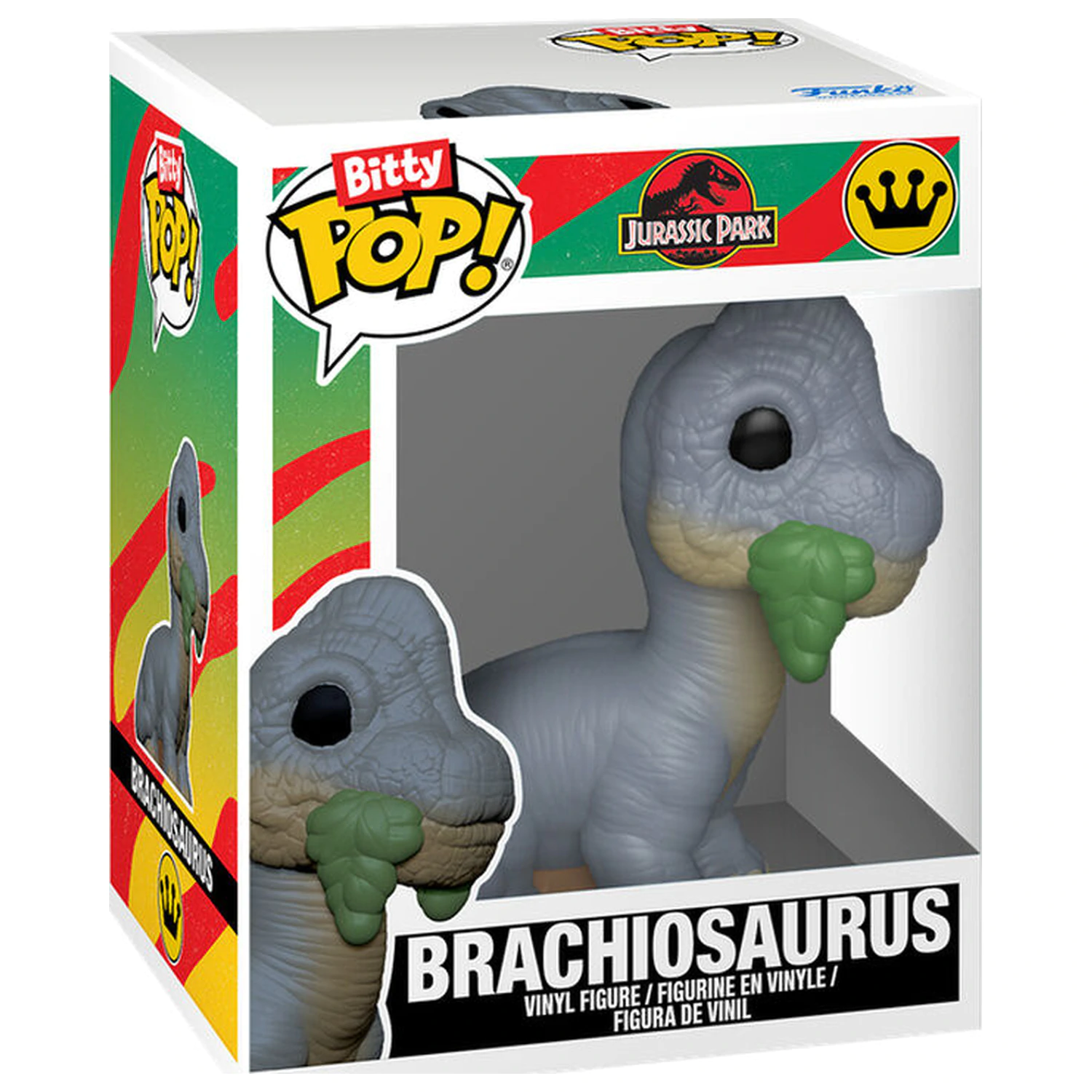 Pachet Bitty Funko POP 2 figurine Jurassic Park Velociraptor & Brachiosaurus poza produsului