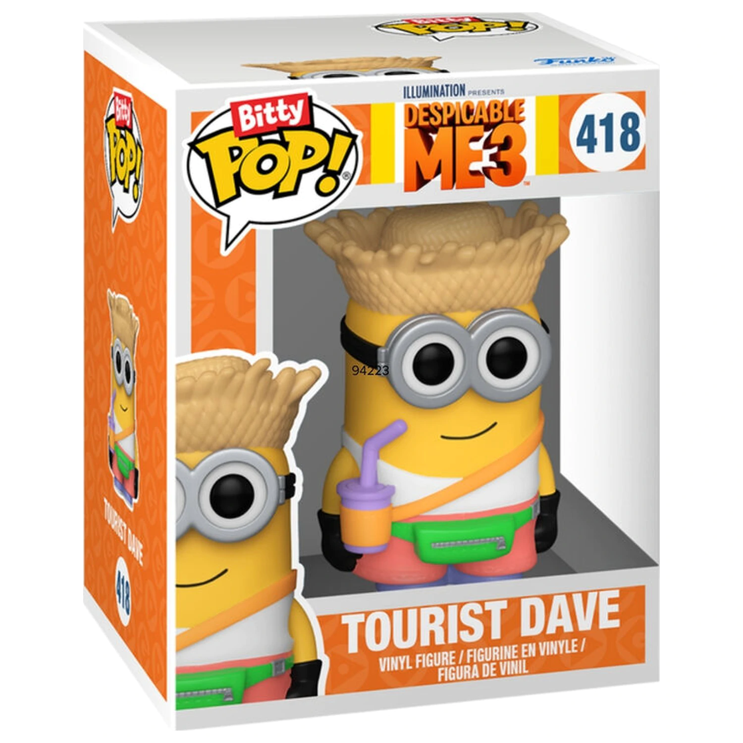 Bitty Funko POP pack 2 figurine Minions Bob & Dave poza produsului