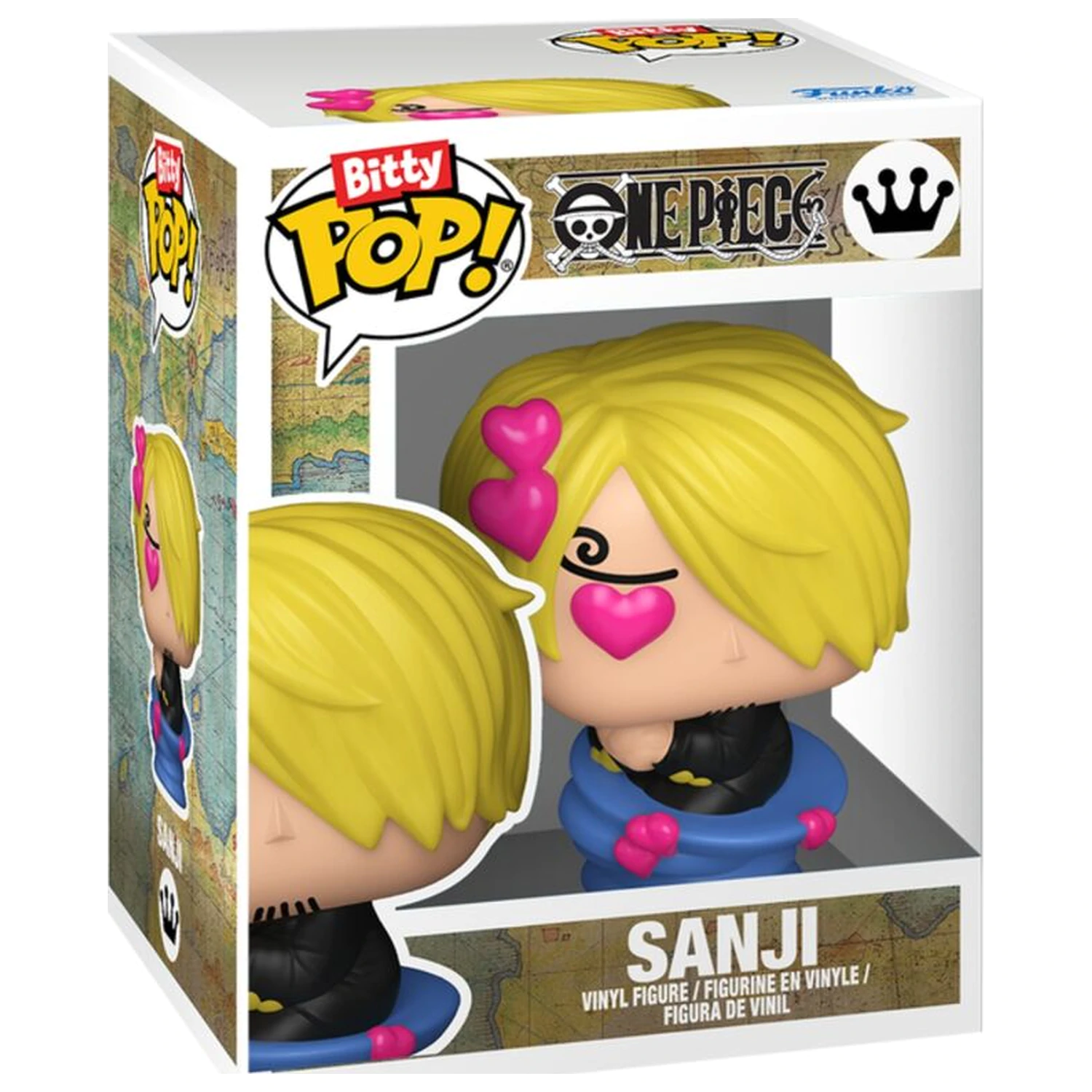 Bitty Funko POP pack 2 figurine One Piece Zoro & Sanji poza produsului