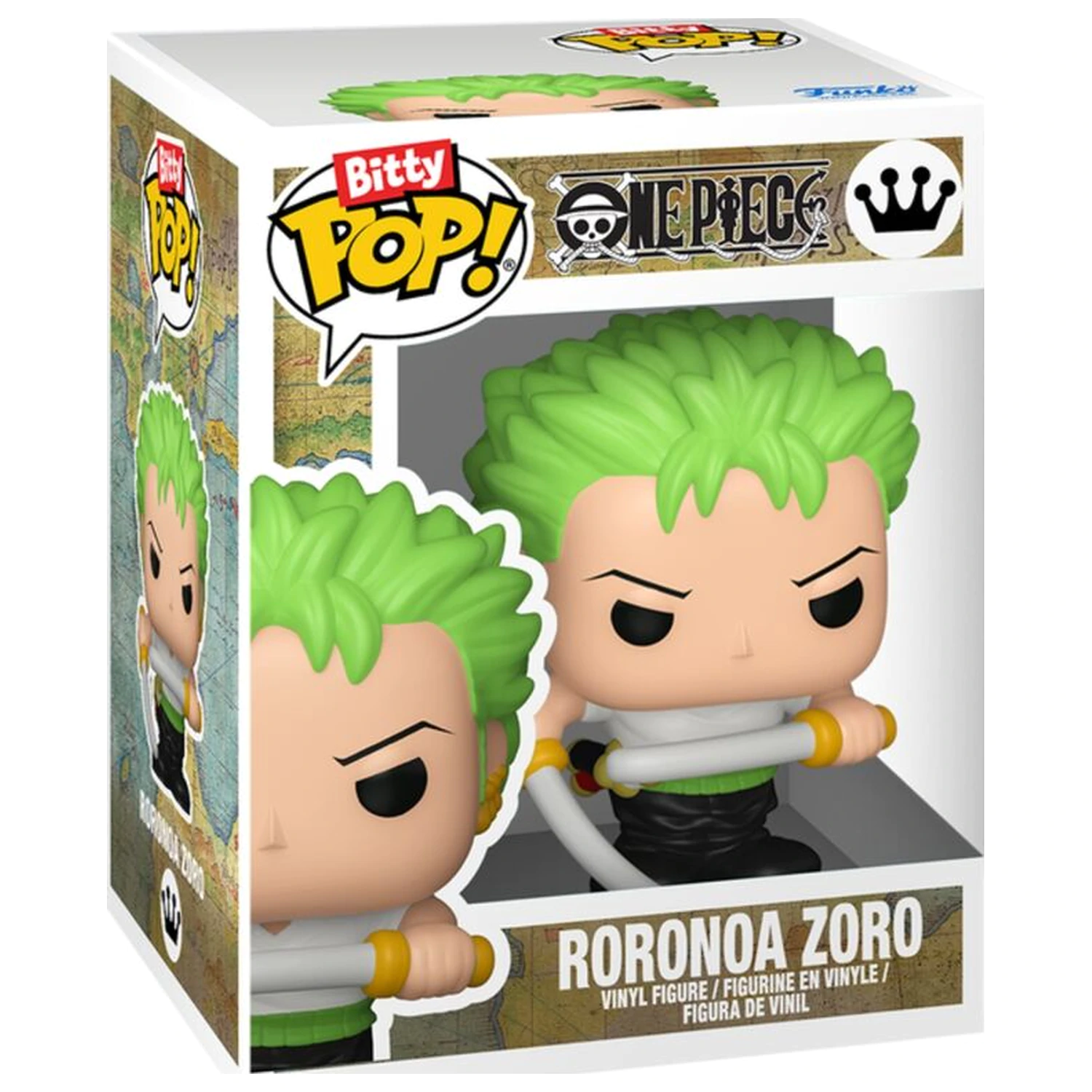 Bitty Funko POP pack 2 figurine One Piece Zoro & Sanji poza produsului