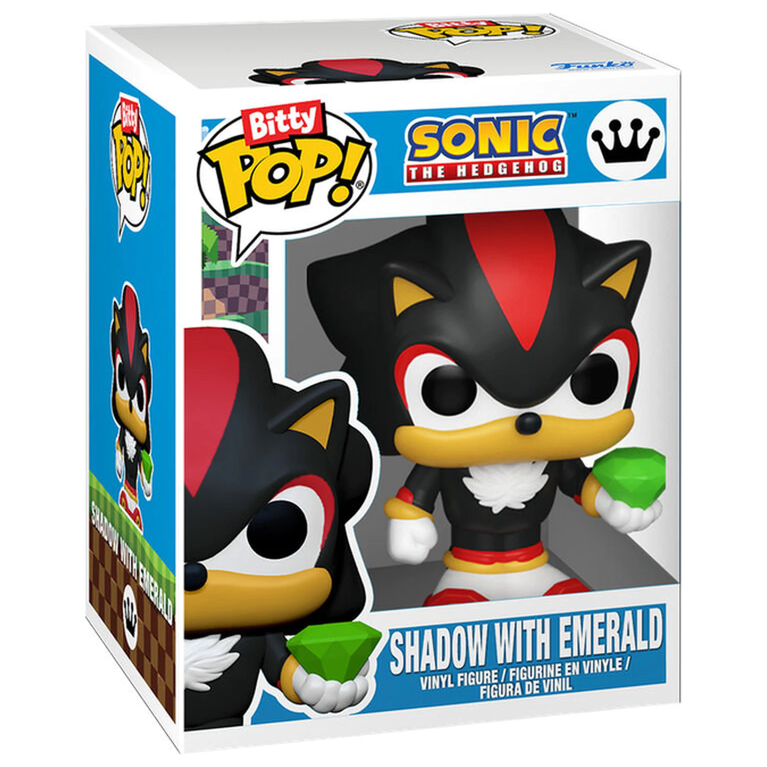 Bitty Funko POP pack 2 figurine Sonic The Hedgehog - Knuckles & Shadow poza produsului
