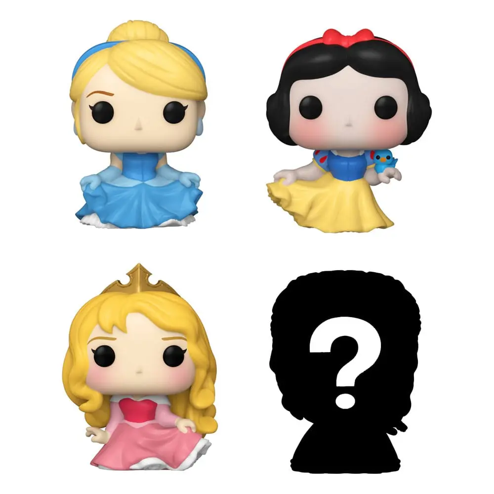 Disney Princesses Bitty POP! Figurină de vinil set 4 buc. Cenușăreasa 2,5 cm poza produsului