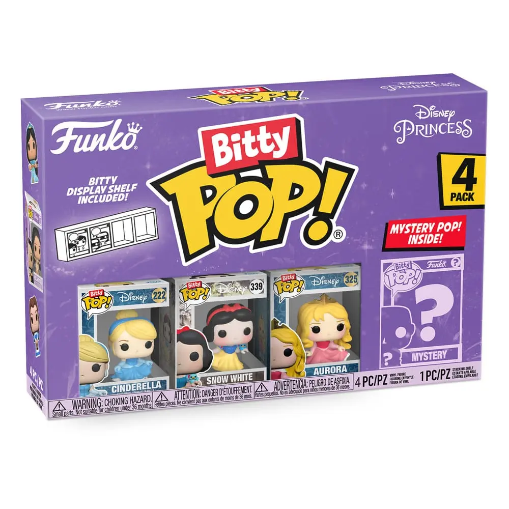 Disney Princesses Bitty POP! Figurină de vinil set 4 buc. Cenușăreasa 2,5 cm poza produsului