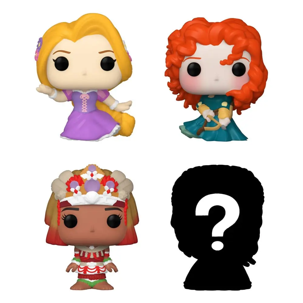 Disney Princesses Bitty POP! Figurina Vinil Set 4 Bucăți Rapunzel 2,5 cm poza produsului