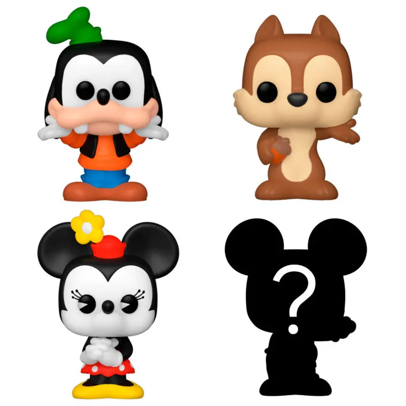 Disney Bitty POP! Figurina de vinil set de 4 Goofy 2,5 cm poza produsului