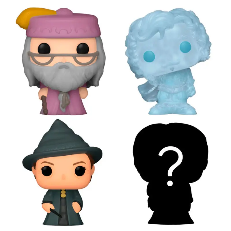 Harry Potter Bitty POP! Figurina Vinil set 4 Dumbledore 2,5 cm poza produsului