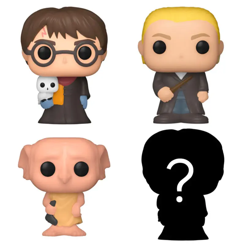 Harry Potter Bitty POP! Figurina Vinyl Set de 4 Harry 2,5 cm poza produsului