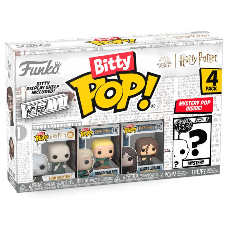 Harry Potter Bitty POP! Figurina din vinil Set de 4 Voldemort 2,5 cm poza produsului
