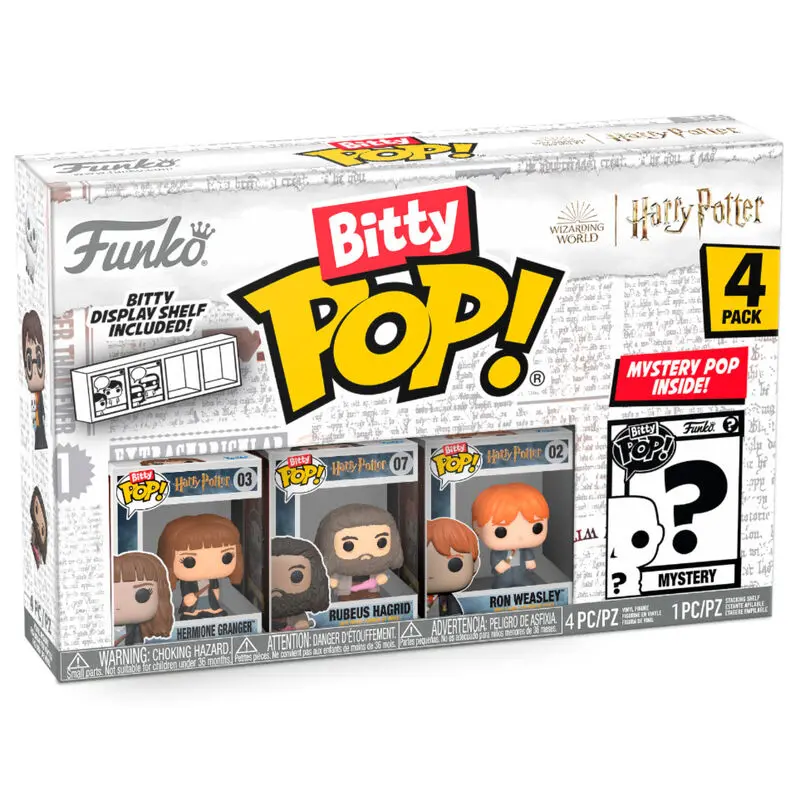 Harry Potter Bitty POP! Figurină de Vinil Set de 4 Hermione 2,5 cm poza produsului