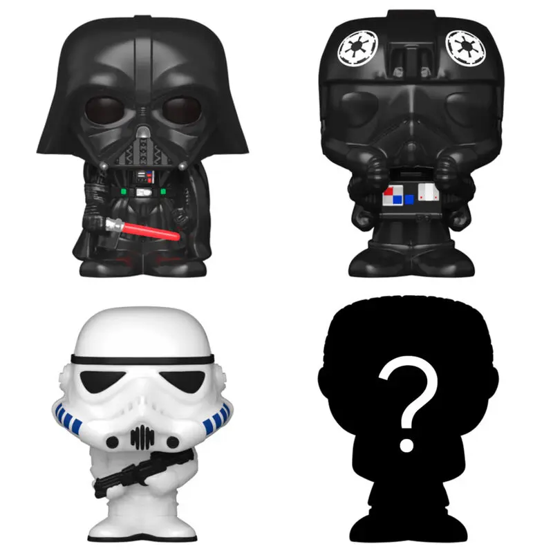 Star Wars Bitty POP! Figurina Vinyl 4-Pack Darth Vader 2,5 cm poza produsului